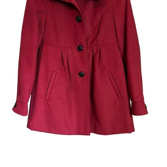 American Rag red button up coat. Size small - Picture 7 of 10